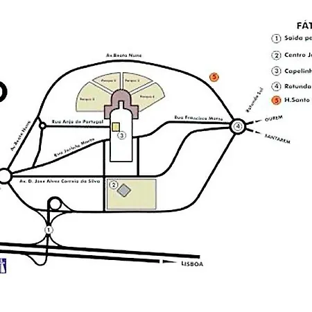 桑托康德斯塔维尔酒店 3* 花地瑪